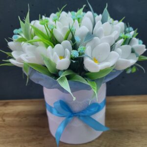 Букет з мила Білі крокуси