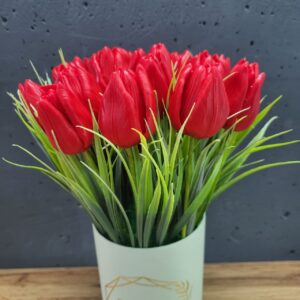 Букет з мила у формі Тюльпанів в коробці