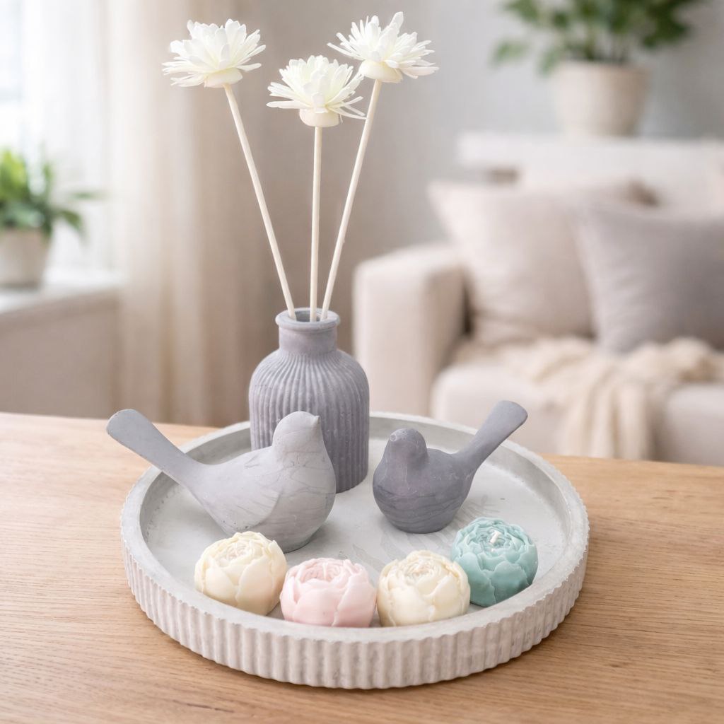 Пташечки (пара) з бетону