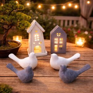 Пташечки (пара) з бетону