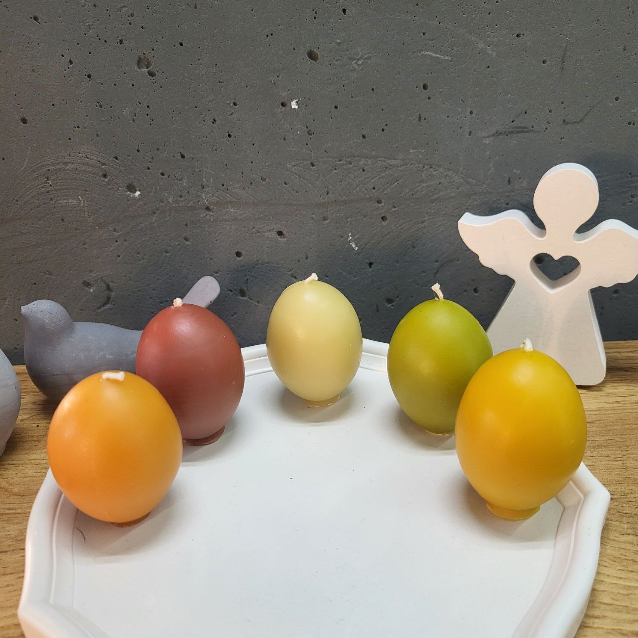 Свічка яйце гладке розмір S