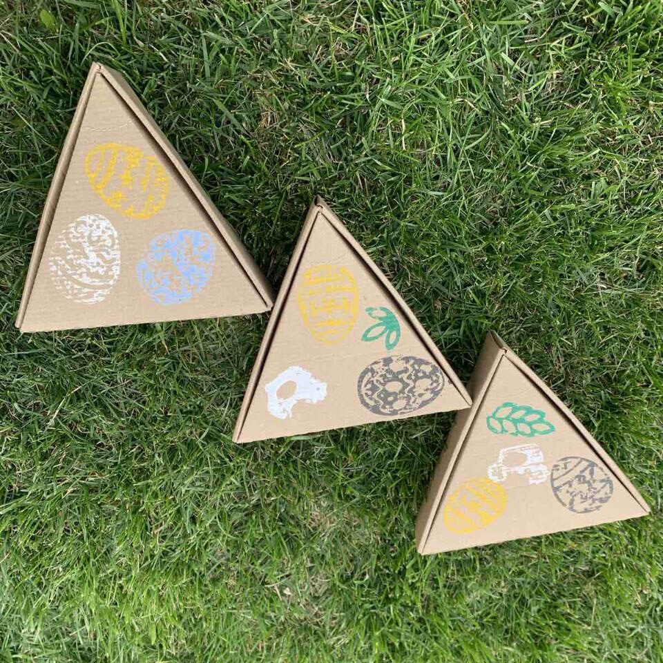 Набір Ведикодніх свічок писанок (5шт)