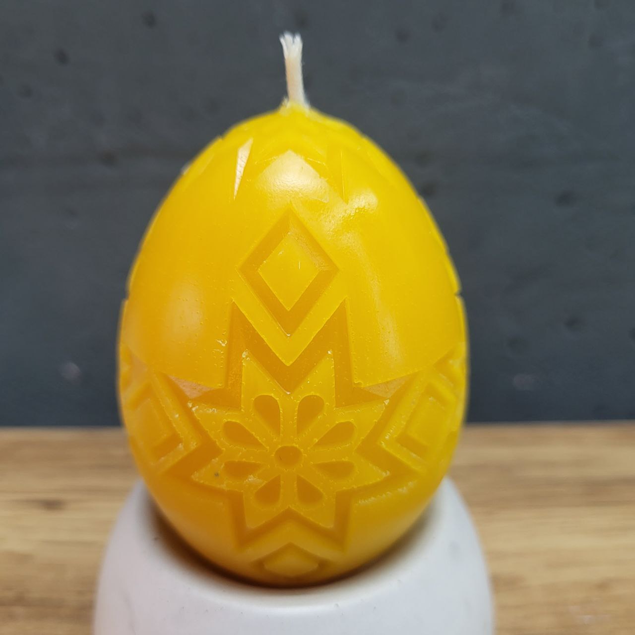 Свічка яйце Український орнамент розмір L