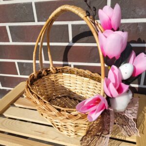 Кошик малий Великодній з декором