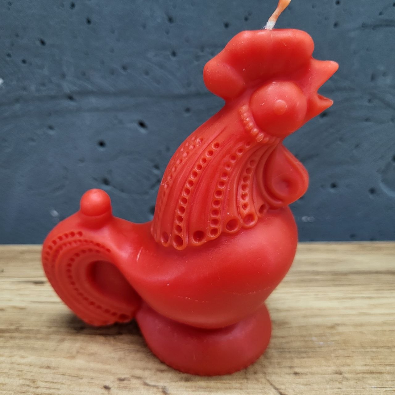 Бородянський півень малий (свічка)