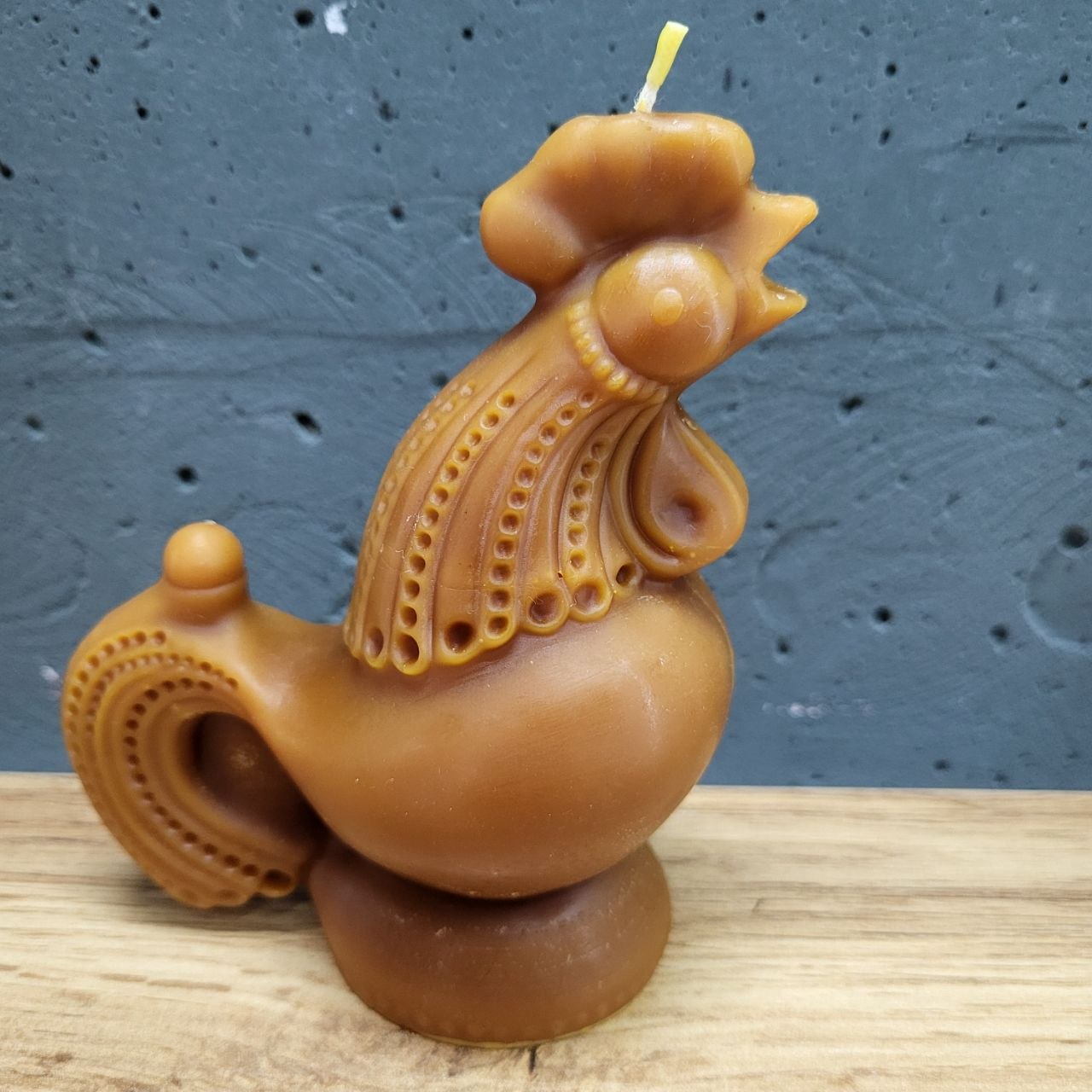 Бородянський півень малий (свічка)