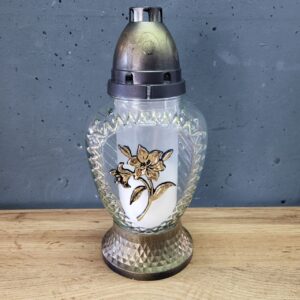 Лампадка велика з квіткою