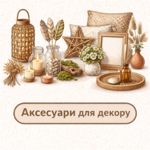 аксесуари для декору