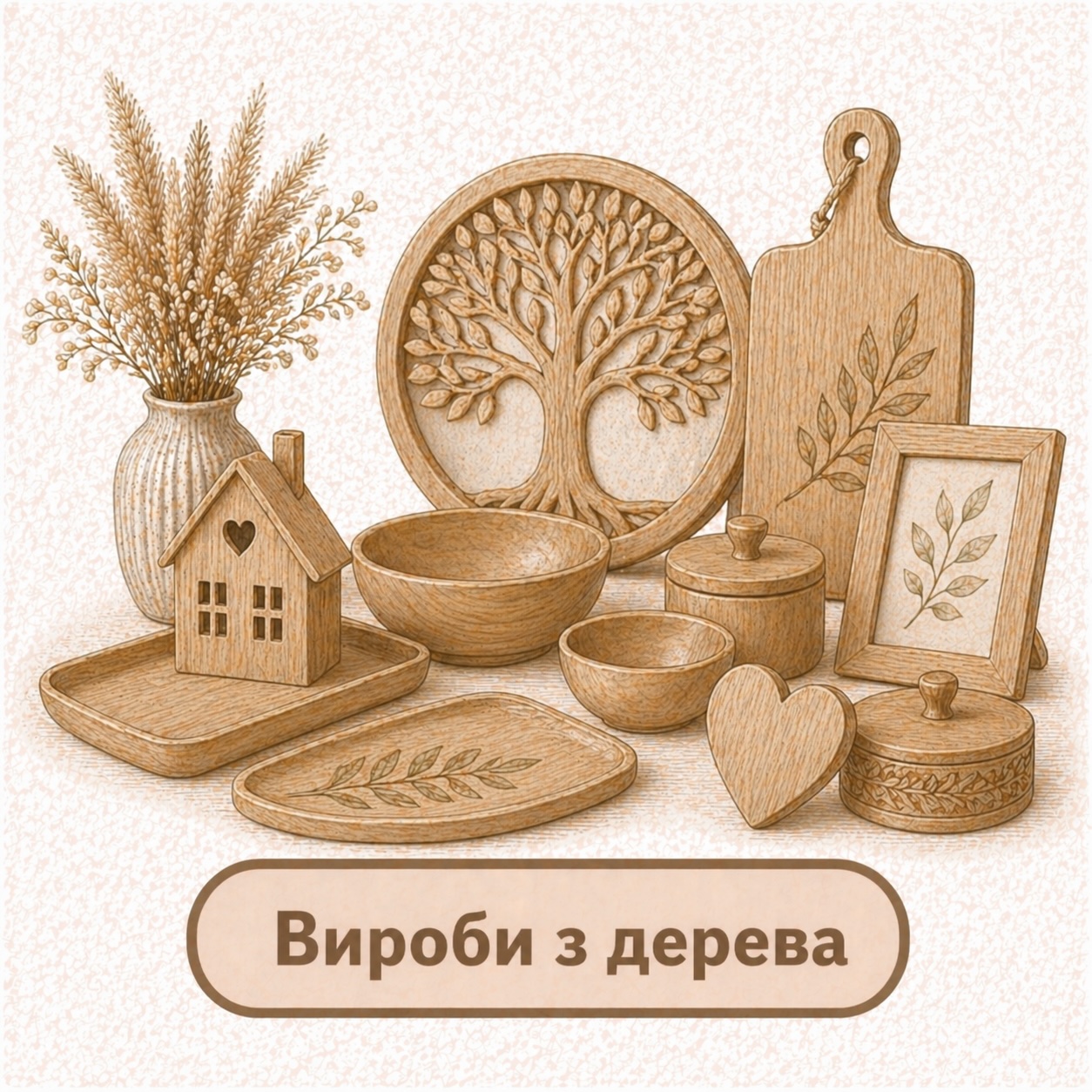 вироби з дерева