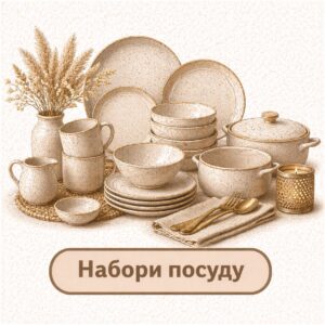 набір посуду