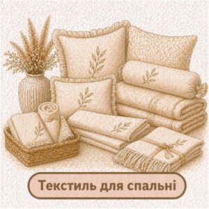 текстиль для спальні
