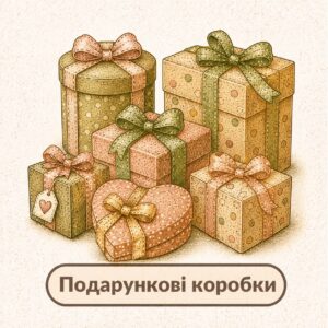 подарункові коробки