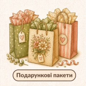 подарункові пакети