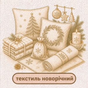 текстиль новорічний